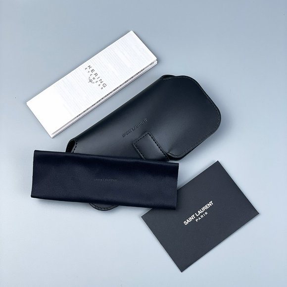 Saint Laurent SL68OPT 001 BRAND NEW Eyeglasses Black Cat Eye Women - Picture 14 of 14